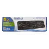 Laidinė klaviatūra ESPERANZA EK134 Full-size 100% USB, juoda, 1,45 m laidas