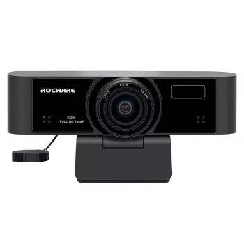 Web kamera ROCWARE RC15, 720p raiška, įmontuotas mikrofonas