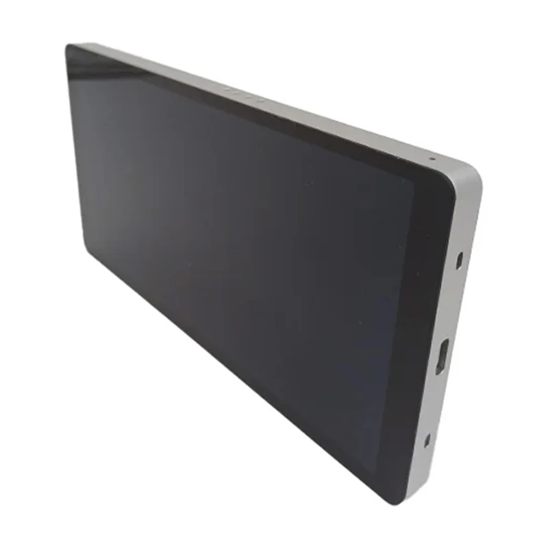 Dvigubo valdymo skydelis Shelly Wall Display X2 WiFi/BLU (sidabrinis) + BLU H&T