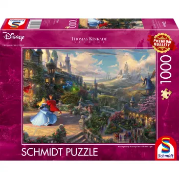 Dėlionė Schmidt Spiele Thomas Kinkade Studios Disney Dreams Collections Miegančioji gražuolė 1000 vnt.