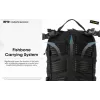 Kelioninė kuprinė Nitecore BP18 – juoda nailono/poliesterio, 240×160×470 mm