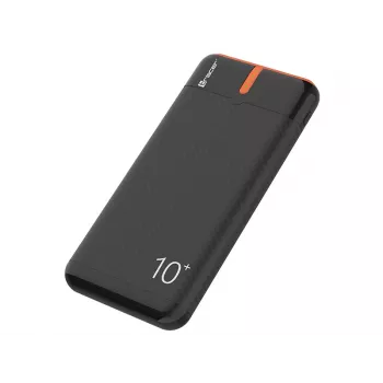 PowerBank EnerGo 10000 mAh juodai-oranžinis