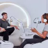 Mikrofono rankena RØDE PSA1 White – reguliuojamas studijinis stovas, 840 mm aukštis, sukamoji galvutė, kabelių valdymas