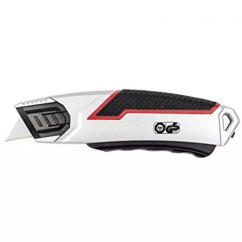 Pjovimo peilis Wedo 78 837 juoda raudona sidabrinė snap-off 60 mm 166 mm