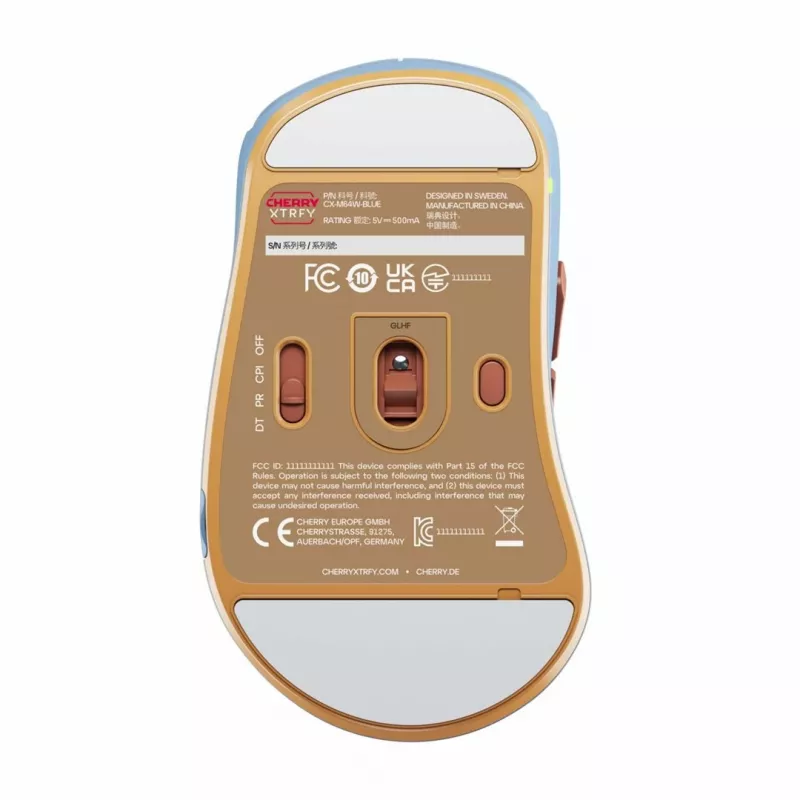 Belaidė žaidimų pelė CHERRY XTRFY M64 Wireless