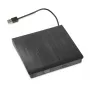 Išorinis DVD-ROM optinis įrenginys IBOX IED02, USB 3.2 Gen 1, DVD-ROM (8x) / CD-ROM (24x), juodas