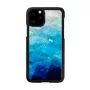 Apsauginis dėklas išmaniesiems telefonams iKins iPhone 11 Pro – mėlynas ežeras ir juoda spalva