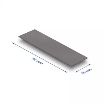 Termo tarpinė DeLOCK 18473 3 W/m·K pilka 20x70x0,75 mm