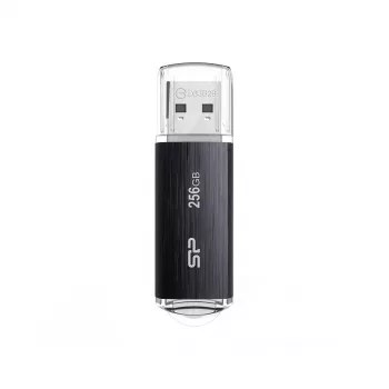 SILICON POWER Blaze B02 USB atmintukas 256 GB USB Type-A 3.2 Gen 1 (SP256GBUF3B02V1K) Juoda
