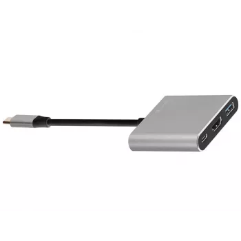 Adapter TRACER A-1, USB-C į HDMI 4K, USB 3.0, PD 100W