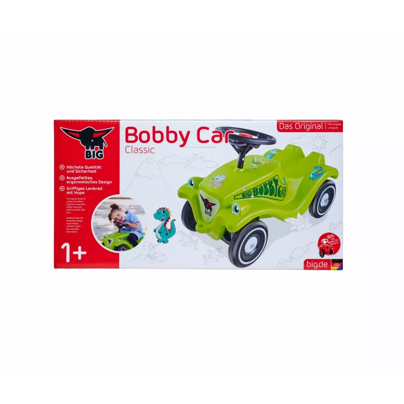 Bėgimo automobilis Bobby Car Classic Dino, Rutscher Green