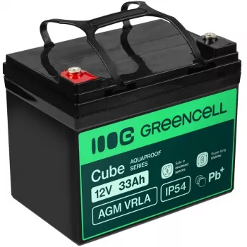 Akumuliatorius AGM VRLA 12V 33Ah IP54