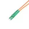 Patchcord Extralink LC/UPC - LC/APC daugiamodis OM2 dupleksinis 3 mm 2 m
