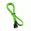 CableMod ModMesh SATA kabelis - Serial ATA 150/300/600 - SATA (M) stačiu kampu į SATA (M) - 60 cm - šviesiai žalias (CM-CAB-RSAT-N60KLG-R)
