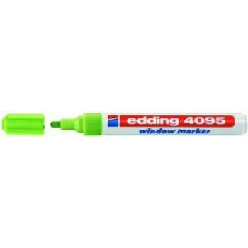 Markeris kreidinis Edding 4095 Chisel Green 10 vnt