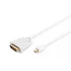 Kabelis DisplayPort 1.1a mini DP-DVI tipas MM 2.0m
