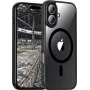 JT Berlin BackCase Pankow Hybrid MagSafe, Apple iPhone 17, juoda/skaidri (11159)