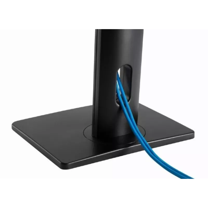 Gembird MS-D1-01 reguliuojamo aukščio monitoriaus stovas juodas