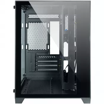 Korpusas Inter-Tech C-501 Aspect Midi Tower Juodas