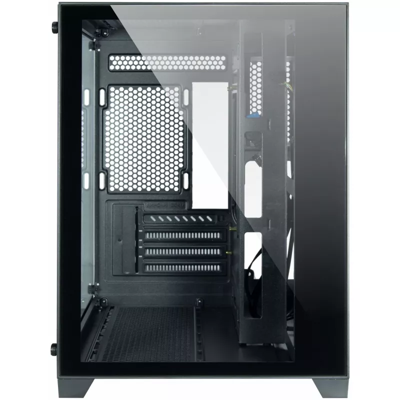 Korpusas Inter-Tech C-501 Aspect Midi Tower Juodas