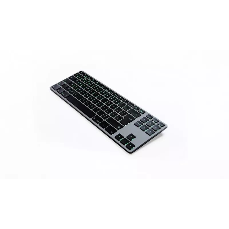 Matias RGB apšviesta aliumininė klaviatūra „Mac Tenkeyless“ kosminė pilka