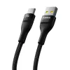 Baseus Flash 2 USB A į USB C greito įkrovimo laidas 2 m 100 W juodas