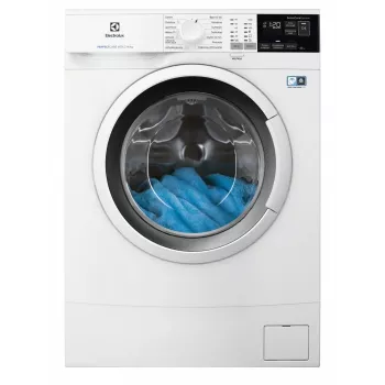 Priekinio pakrovimo skalbimo mašina Electrolux EW6SN406WP — 6 kg, 1000 aps./min., balta