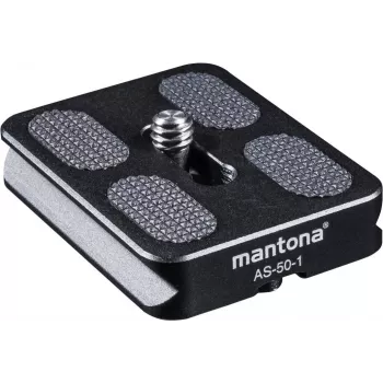 Walimex Mantona greito atleidimo plokštelė Arca Swiss, 50 mm, juoda (1021461)