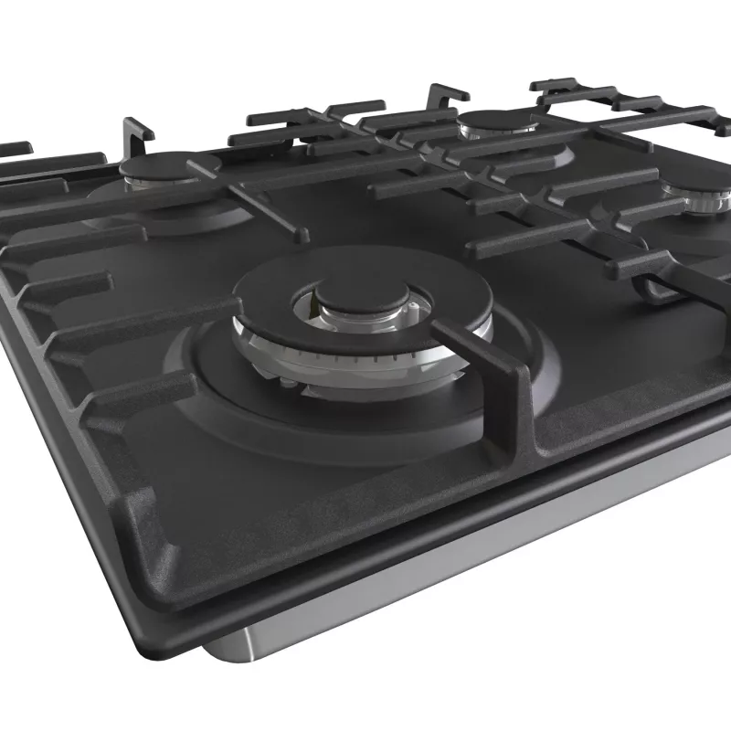 Gorenje GW642AB dujinė kaitlentė, 4 degikliai, juoda