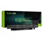 Baterija Green Cell AS58, skirta ASUS nešiojamiesiems kompiuteriams – Li-Ion 2200 mAh, 14,4 V, 4 elementai, juoda