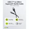 Goobay 74526 USB-C į USB-A laidas, 1 m, juodas