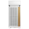 Korpusas staliniam kompiuteriui DeepCool CL6600 WH — baltas, ATX/PS2/SFX/SFX-L maitinimo šaltiniams, 140 mm priekyje, 120/140 mm viršuje/gale, 2,5 colio ir 3,5 colio diskams
