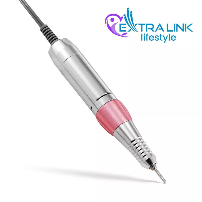 Elektrinis nagų frezas Extralink NAIL DRILL-202 65W Rožinis