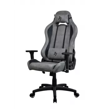 Žaidimų kėdė Arozzi Torretta SuperSoft Anthracite – ergonomiškas dizainas, reguliuojamos porankiai, atlošiama nugara