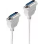 Serijinis kabelis ShiverPeaks BS78020-7 pilkas 7 m DB-25