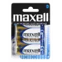 Šarminė vienkartinė baterija MAXELL D 1,5 V (cilindrinė) — 2 vnt., lizdinė pakuotė
