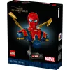 LEGO Marvel kolekcinė biustas Geležinis Žmogus-Voras 76326, 379 dalių, 18+ demonstracinis modelis, 170×200×110 mm
