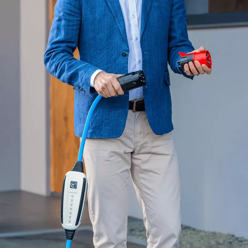 Kištukinis adapteris NRGkick Smart Attachment Type 2 Juoda 32 A