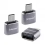 Intenso 3 vnt. USB adapteris USB-A į USB-C C480C aliuminis