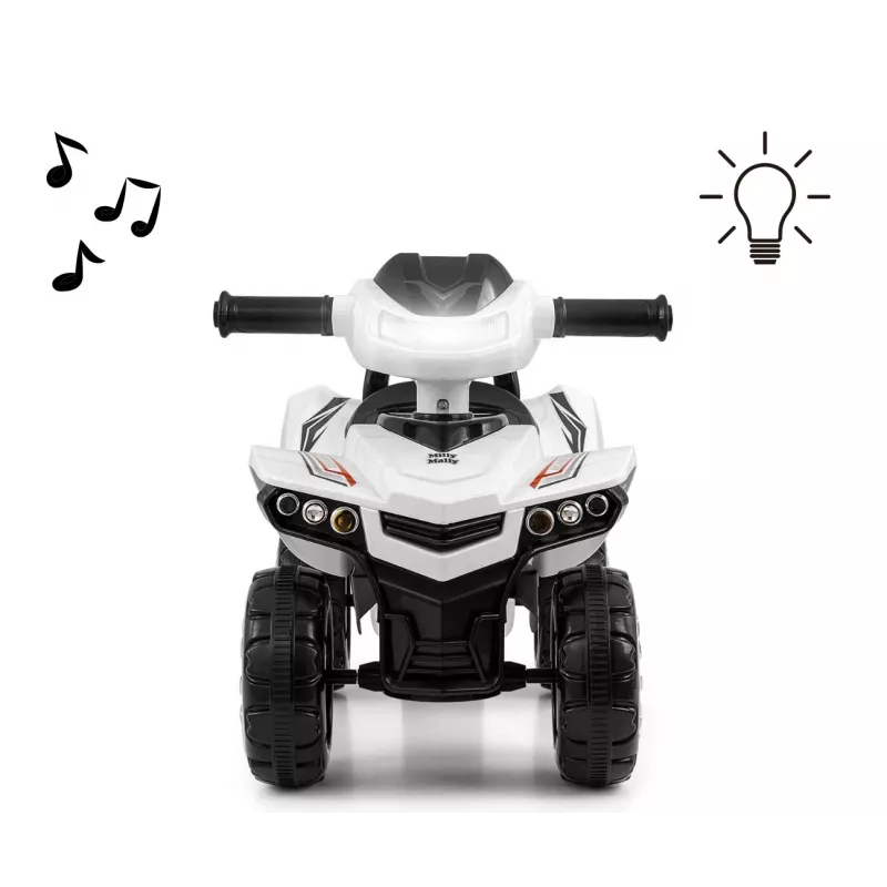 Vaikiška mašinėlė milly mally Vehicle Monster balta 5694