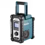 Darbovietės radijas Makita DMR116 skaitmeninis AM FM 3.5W turkio spalvos