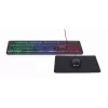 Pilno dydžio laidas klaviatūra su pele Gembird KBS-UML-01 — USB, QWERTY JAV, 104 klavišai, juoda