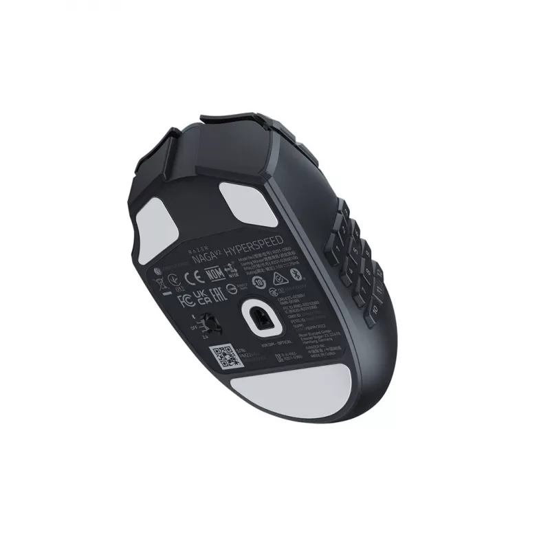 Razer Naga V2 HyperSpeed belaidė pelė žaidėjams, juoda