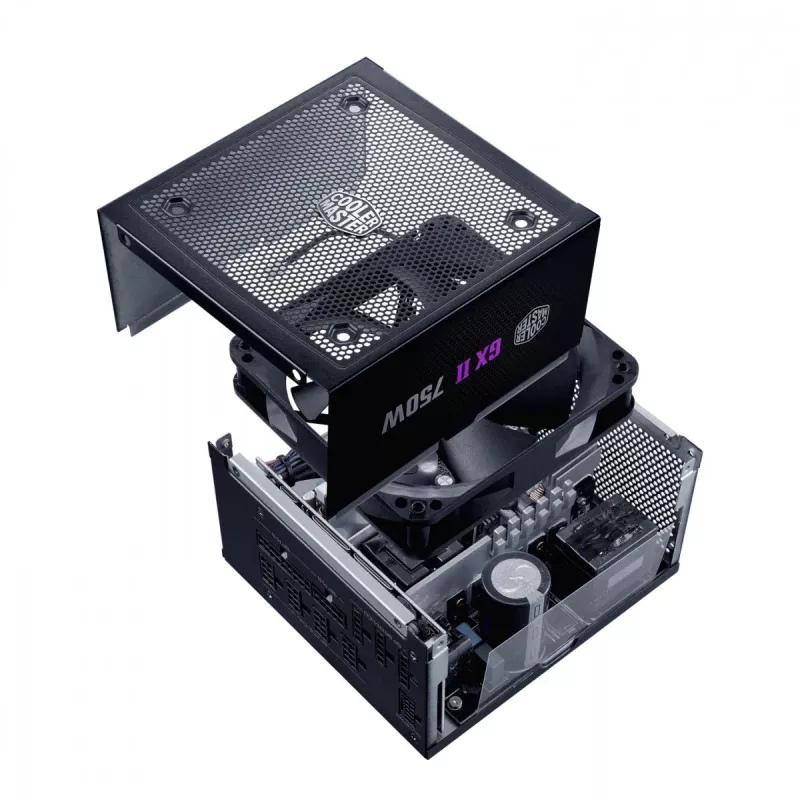 Cooler Master GX II Gold 750 ATX3.1 (750W) maitinimo blokas, juodas