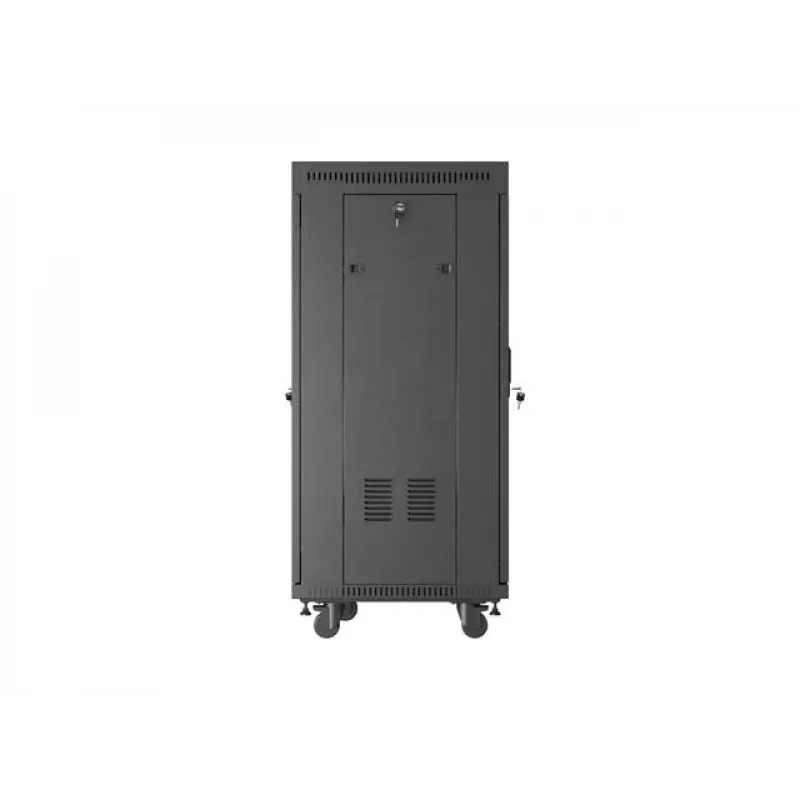 Stovimas serverio spintos rėmas LANBERG FF01-6624-12BL 24U 19 colių 600×600 mm, IP20, 1200 kg, juodas