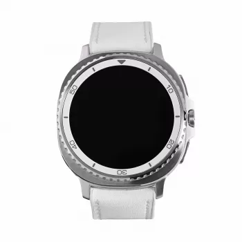 Išmanusis laikrodis Samsung Galaxy Watch 8 Classic 46 mm sidabrinis — 3,3 cm AMOLED, 4G, 64 GB, 445 mAh
