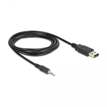 USB 2.0-A / 2,5 mm garso laidas DeLOCK 83788, 1,8 m, juodas