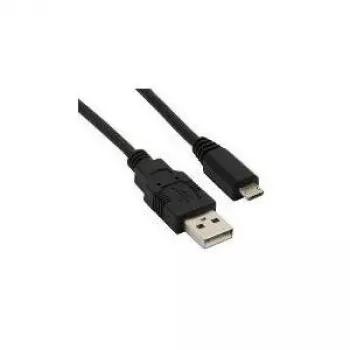 USB kabelis S/CONN 3m USB2.0 A–microUSB2.0 B juodas