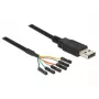 USB kabelis DeLOCK 1,8 m USB 2.0-A / TTL 6 kontaktų juodas