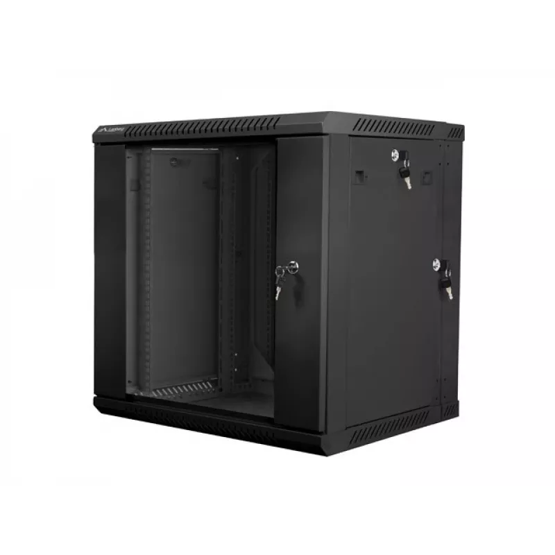 Pakabinamas 19 inch 12U stovo spintos LANBERG 600x600 mm juoda